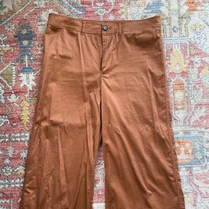 Madewell cropped wide leg trousers